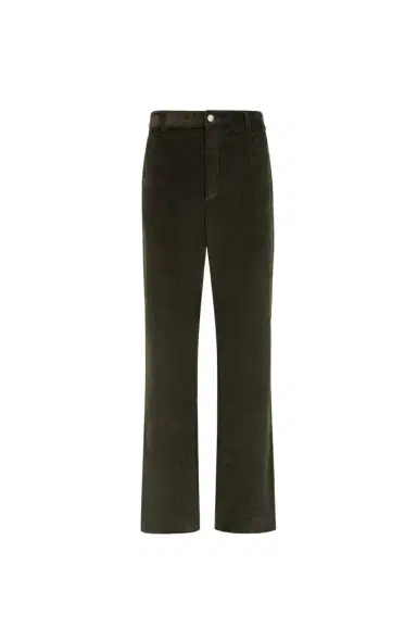 Roberto Cavalli Logo-Embroidered Straight-Leg Trousers | Thumbnail 1