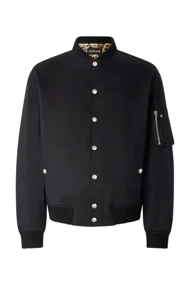 Roberto Cavalli Padded Bomber Jacket