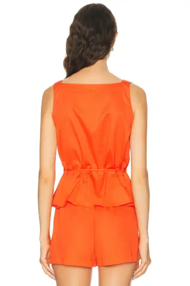LESET Yoko Drawstring Tank Top | Thumbnail 3