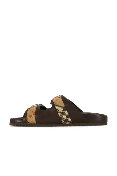 Burberry Urchin Leather Sandal | Thumbnail 5 Burberry Urchin Leather Sandal | Thumbnail 5