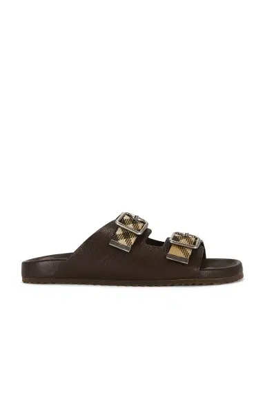 Burberry Urchin Leather Sandal | Thumbnail 1 Burberry Urchin Leather Sandal | Thumbnail 1
