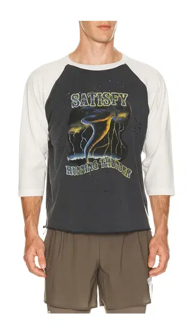 Satisfy Mothtech Baseball Tee | Thumbnail 6 Satisfy Mothtech Baseball Tee | Thumbnail 6