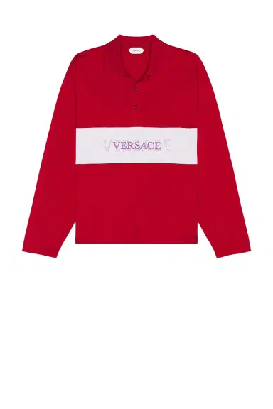 Versace Polo Embroidery Logo | Thumbnail 4 Versace Polo Embroidery Logo | Thumbnail 4