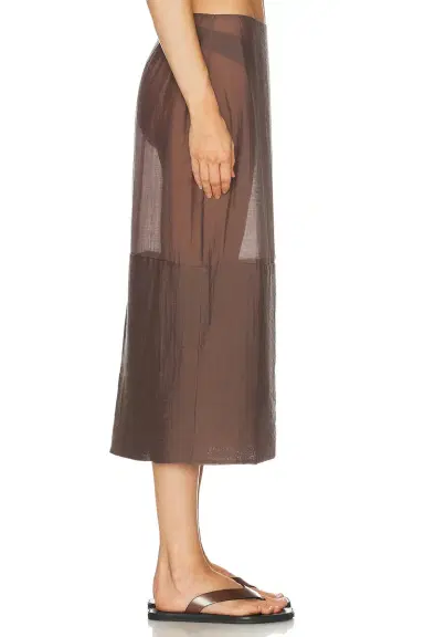 L'Academie Cecille Midi Skirt | Thumbnail 3