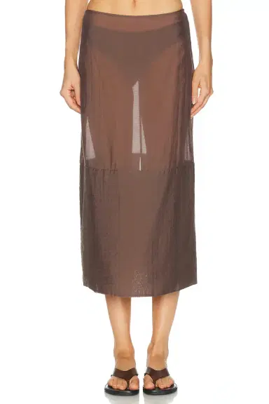 L'Academie Cecille Midi Skirt | Thumbnail 1
