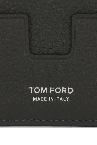 Tom Ford Soft Grain Leather T Line Classic Card Holder | Thumbnail 5 Tom Ford Soft Grain Leather T Line Classic Card Holder | Thumbnail 5