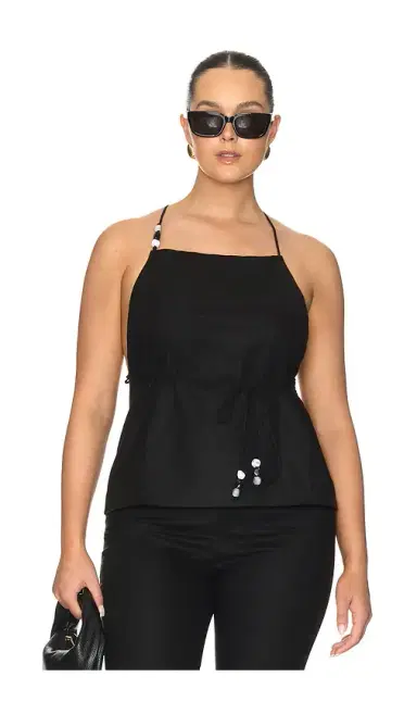 L'Academie Anaia Linen Top | Thumbnail 6
