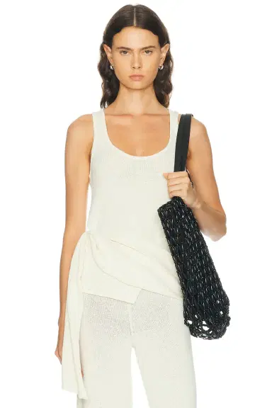 L'Academie Lilyann Drape Tank | Thumbnail 1 L'Academie Lilyann Drape Tank | Thumbnail 1