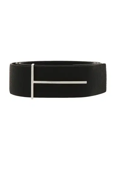 Tom Ford Soft Grain Leather Reversible Slim T Belt 38 Mm | Thumbnail 3 Tom Ford Soft Grain Leather Reversible Slim T Belt 38 Mm | Thumbnail 3