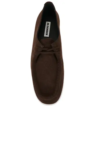Jil Sander Suede Calf Leather Lace Up | Thumbnail 4