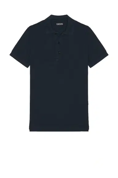 TOM FORD Lyocell Piquet Polo | Thumbnail 4 TOM FORD Lyocell Piquet Polo | Thumbnail 4
