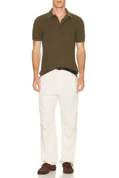 Tom Ford Lyocell Piquet Polo | Thumbnail 3