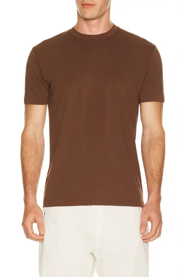 TOM FORD Lyocell Cotton Crew Neck
