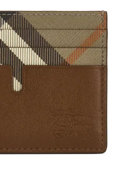 Burberry Tall Sandon Pop Check Card Holder | Thumbnail 6 Burberry Tall Sandon Pop Check Card Holder | Thumbnail 6