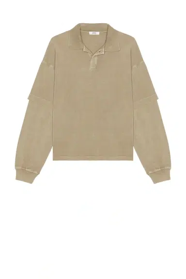 AGOLDE Curren Double Sleeve Polo | Thumbnail 4