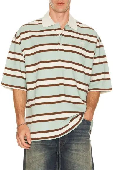AMIRI MA Stripe Skate Polo | Thumbnail 1 AMIRI MA Stripe Skate Polo | Thumbnail 1
