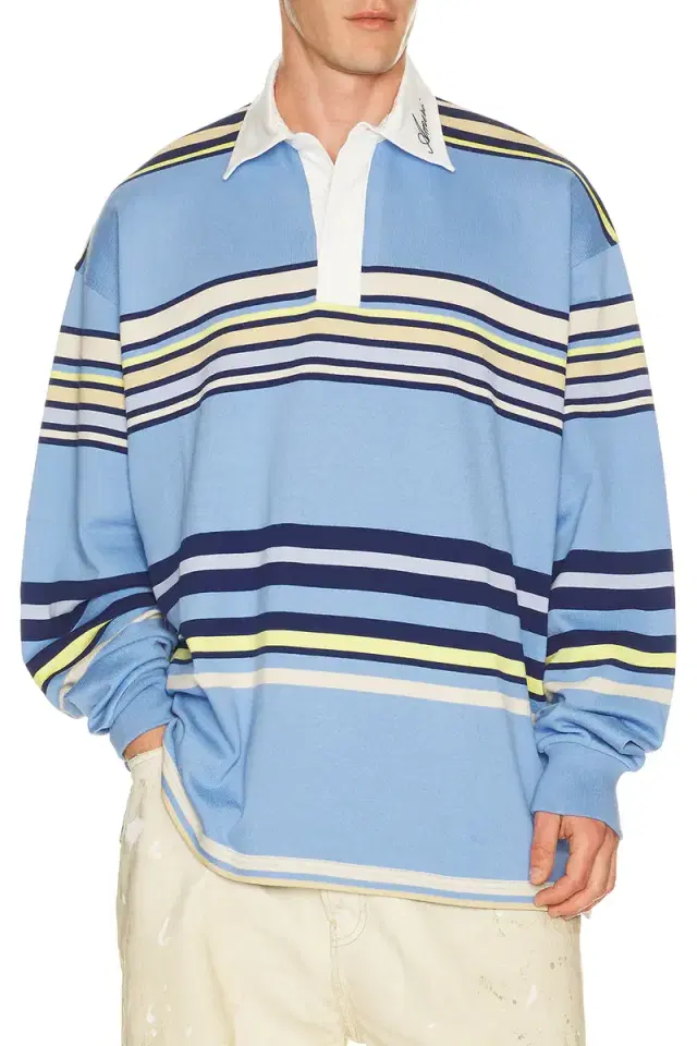 Amiri Striped Polo