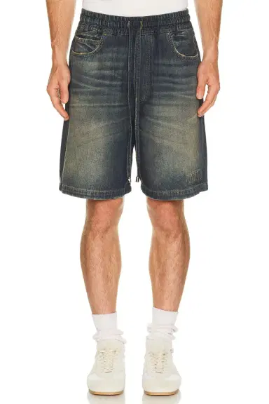 AMIRI Drawstring Denim Short | Thumbnail 1 AMIRI Drawstring Denim Short | Thumbnail 1