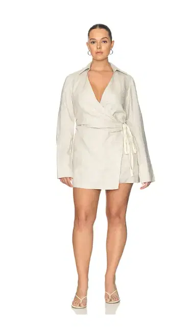 L'Academie Lotta Linen Mini Dress | Thumbnail 5 L'Academie Lotta Linen Mini Dress | Thumbnail 5