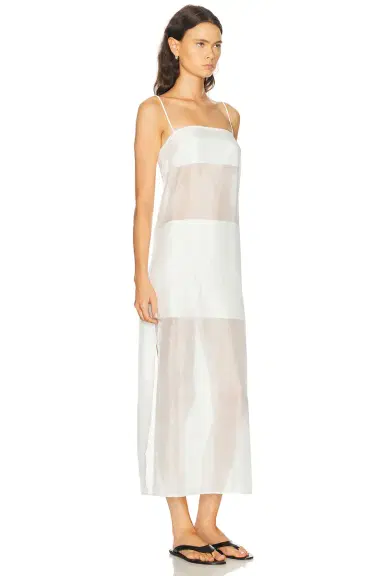 SANS FAFF Cove Silk Maxi Dress | Thumbnail 3