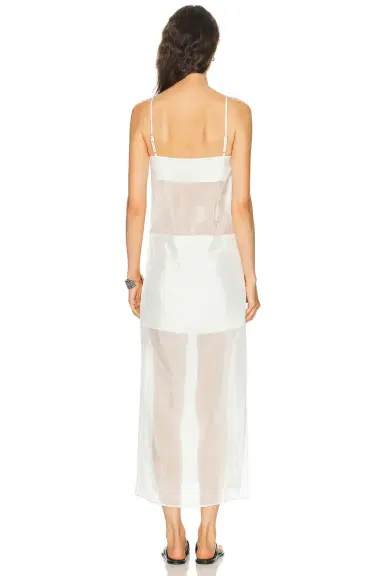 SANS FAFF Cove Silk Maxi Dress | Thumbnail 4