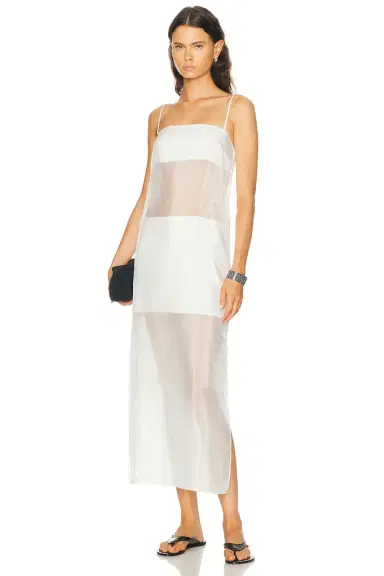 SANS FAFF Cove Silk Maxi Dress | Thumbnail 1