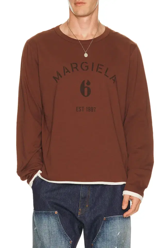 MM6 Maison Margiela Long-Sleeved Top