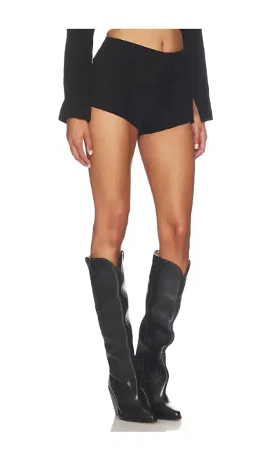 Understated Leather x REVOLVE Stretch Suede Short | Thumbnail 2 Understated Leather x REVOLVE Stretch Suede Short | Thumbnail 2