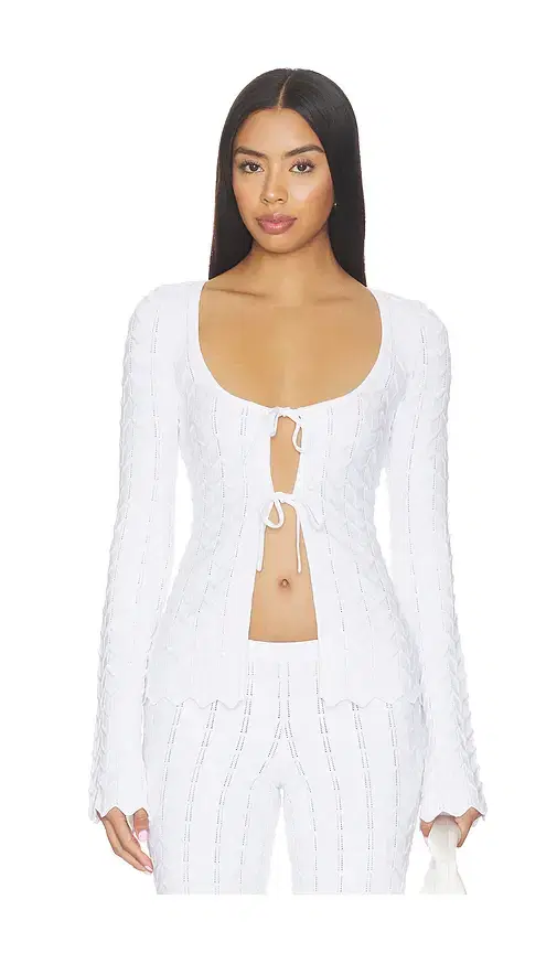 Polly Tie Front Cardigan