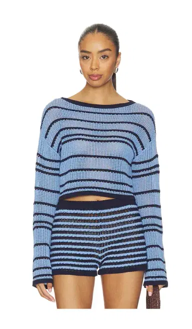 Lovers and Friends Muriel Open Stitch Pullover | Thumbnail 1 Lovers and Friends Muriel Open Stitch Pullover | Thumbnail 1