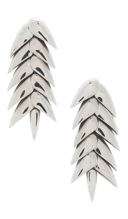 Spikelet Short Earrings