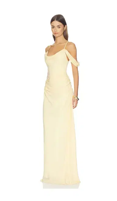 With Harper Lu Draped Gown | Thumbnail 2 With Harper Lu Draped Gown | Thumbnail 2