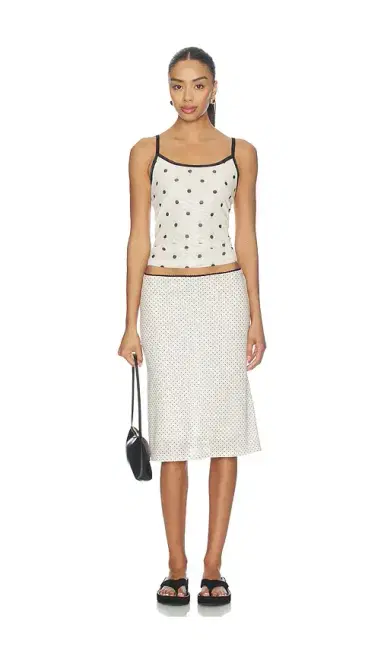 With Harper Lu Mesh Camisole Top | Thumbnail 4