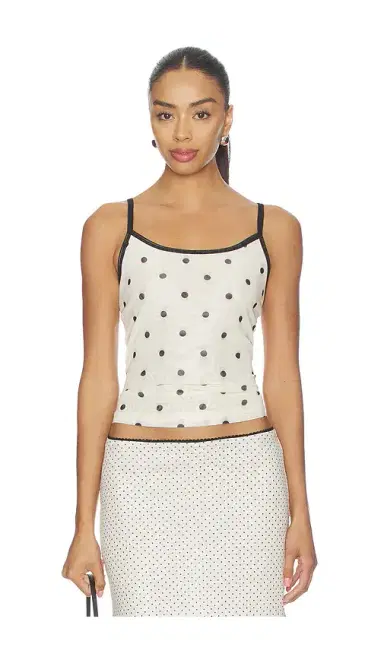With Harper Lu Mesh Camisole Top | Thumbnail 1