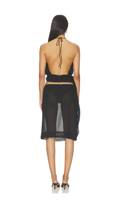 With Harper Lu Draped Halter Top | Thumbnail 3 With Harper Lu Draped Halter Top | Thumbnail 3