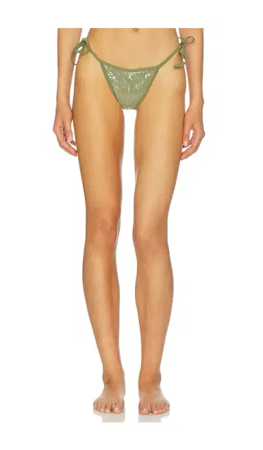 Tropic of C Sequin Praia Bikini Bottom | Thumbnail 1