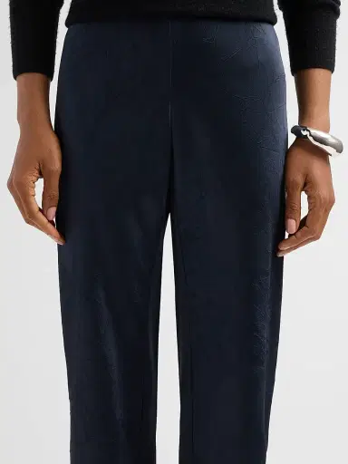 Vince Women's Colette High-Rise Fluid Satin Bias Pants | Thumbnail 5