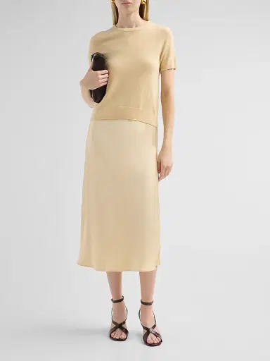Vince Women's Satin Slip Skirt | Thumbnail 2