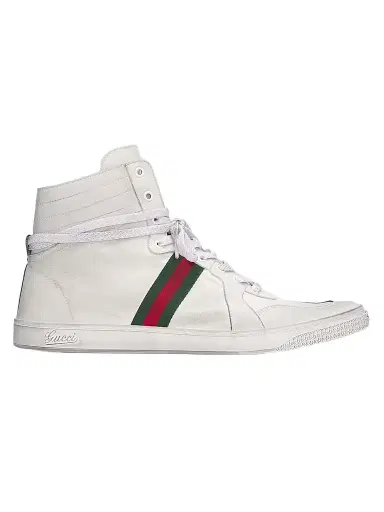 Gucci Men's Stretch High-Top Sneakers | Thumbnail 1 Gucci Men's Stretch High-Top Sneakers | Thumbnail 1
