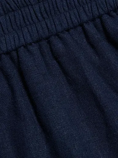 Generation Love Women's Kelela Linen Wide-Leg Pants - French Navy - Size XL | Thumbnail 7