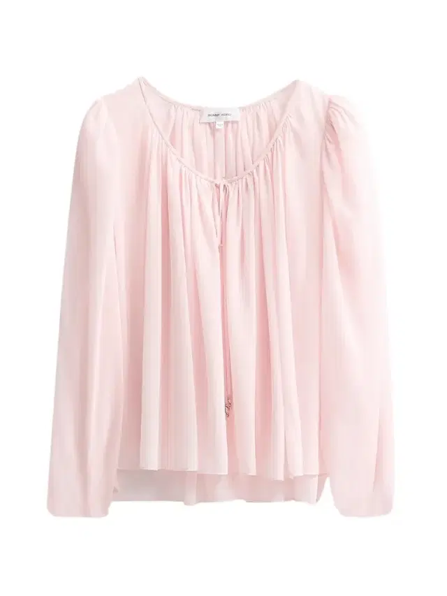 Ronny Kobo Women's Ivette Tie-Front Top - Ballet Pink