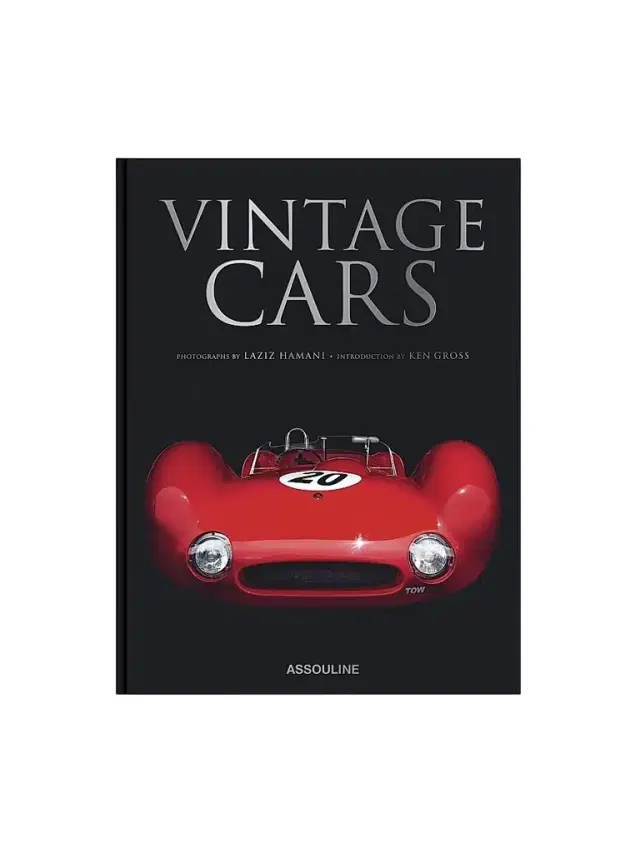 Assouline "Vintage Cars 2nd Edition" Hardcover Book