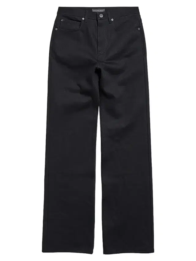 Balenciaga Women's Straight Fit Pants - Black