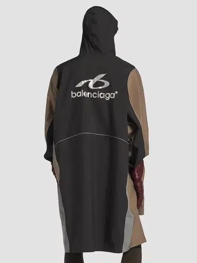 Balenciaga Men's Techwear Poncho | Thumbnail 4 Balenciaga Men's Techwear Poncho | Thumbnail 4