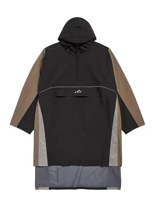 Balenciaga Men's Techwear Poncho - Black