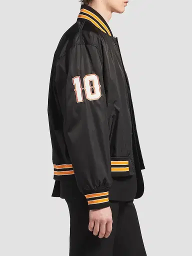 Balenciaga Men's Varsity Jacket - Black - Size 36 | Thumbnail 5 Balenciaga Men's Varsity Jacket - Black - Size 36 | Thumbnail 5