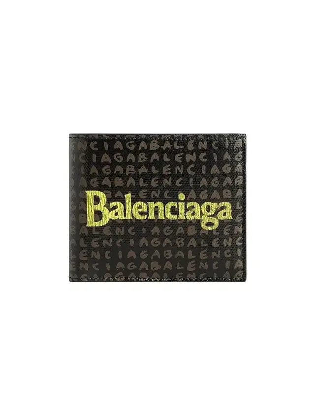 Men's Select Square Folded Coin Wallet - Black