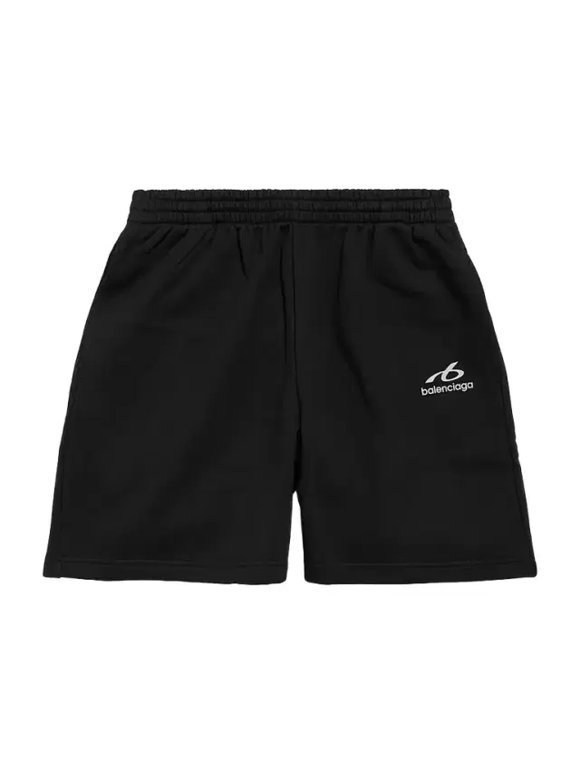 Balenciaga Men's Bodies Relaxed Fit Shorts - Black