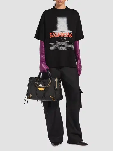 Balenciaga Women's The Door Oversized T-Shirt | Thumbnail 2