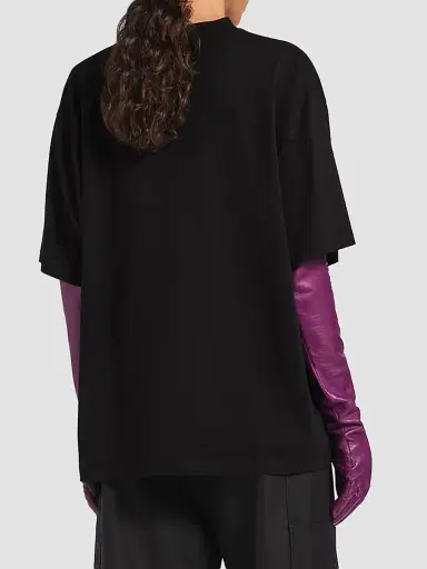Balenciaga Women's The Door Oversized T-Shirt | Thumbnail 4